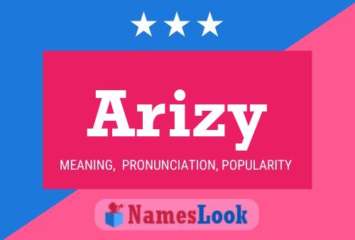 Arizy Name Poster