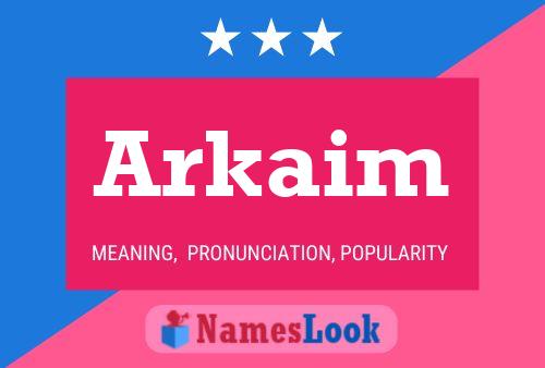 Arkaim Name Poster