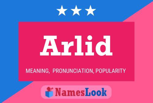 Arlid Name Poster