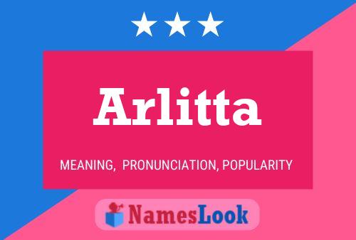 Arlitta Name Poster