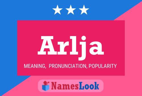 Arlja Name Poster