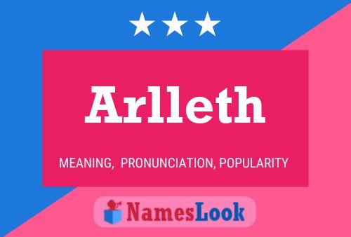 Arlleth Name Poster