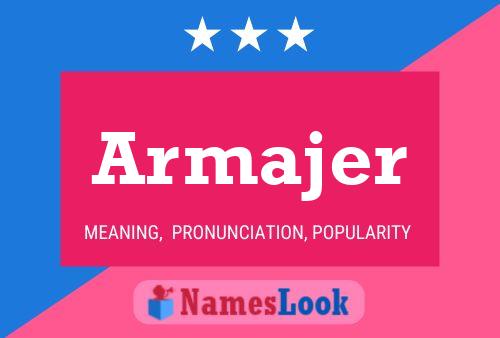 Armajer Name Poster