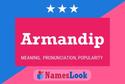 Armandip Name Poster