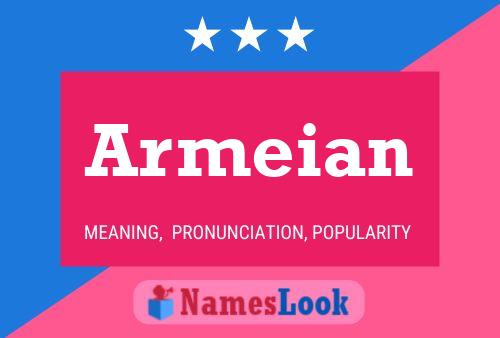 Armeian Name Poster