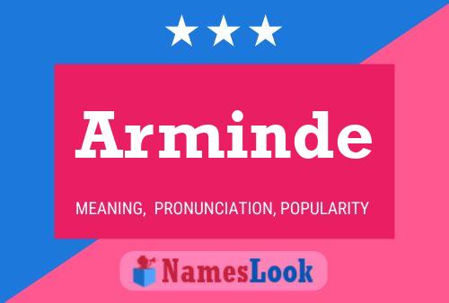 Arminde Name Poster