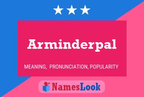 Arminderpal Name Poster