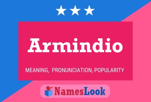 Armindio Name Poster