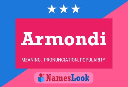 Armondi Name Poster