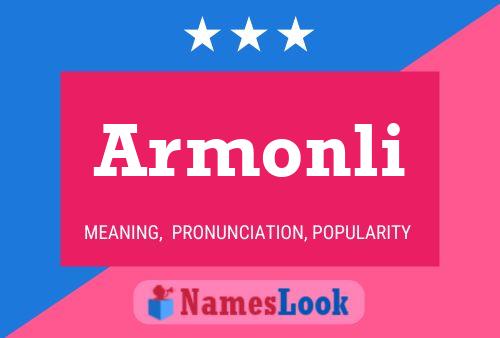 Armonli Name Poster