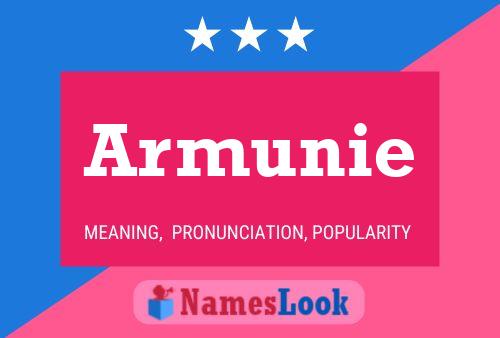 Armunie Name Poster