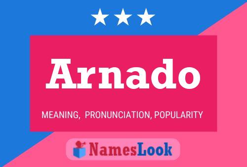 Arnado Name Poster