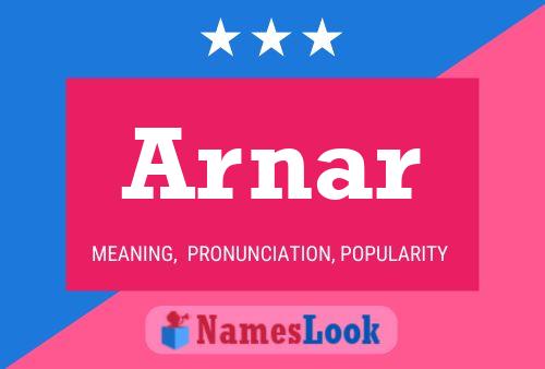 Arnar Name Poster