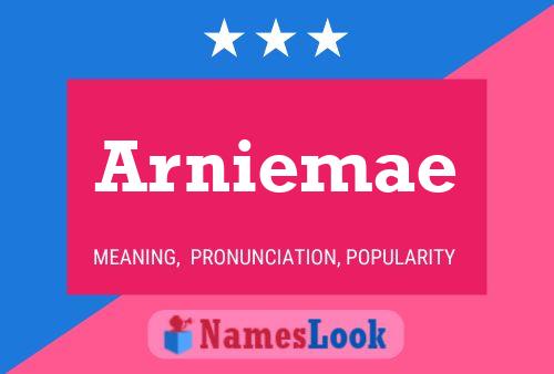 Arniemae Name Poster