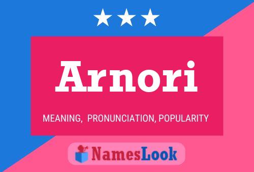 Arnori Name Poster