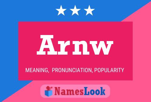 Arnw Name Poster