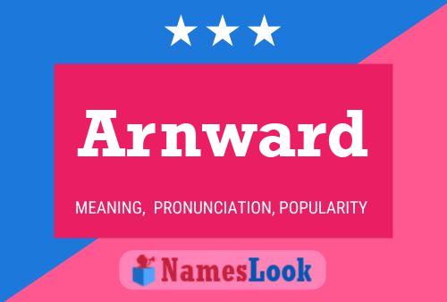 Arnward Name Poster