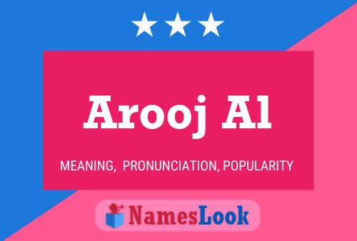 Arooj Al Name Poster