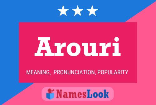 Arouri Name Poster