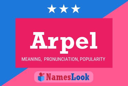 Arpel Name Poster