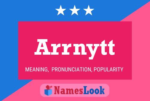 Arrnytt Name Poster