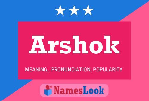 Arshok Name Poster