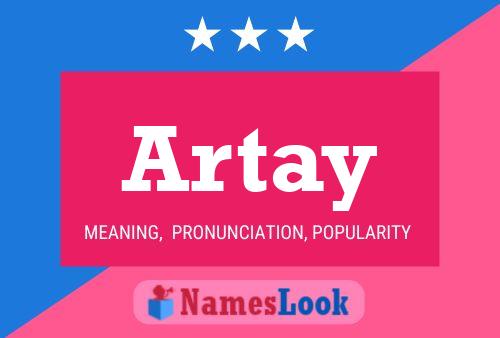 Artay Name Poster