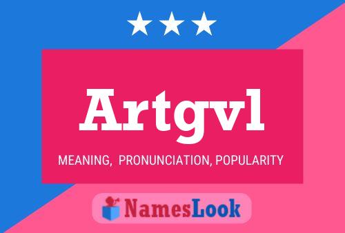 Artgvl Name Poster