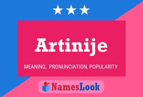 Artinije Name Poster