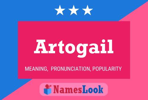 Artogail Name Poster