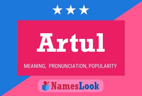 Artul Name Poster