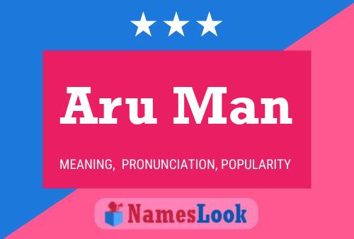 Aru Man Name Poster