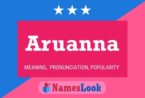 Aruanna Name Poster