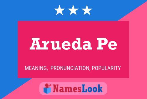 Arueda Pe Name Poster