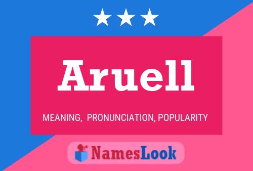 Aruell Name Poster