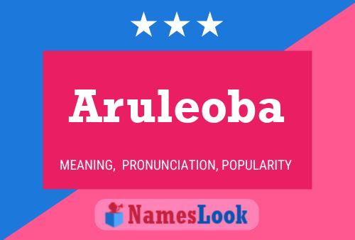 Aruleoba Name Poster