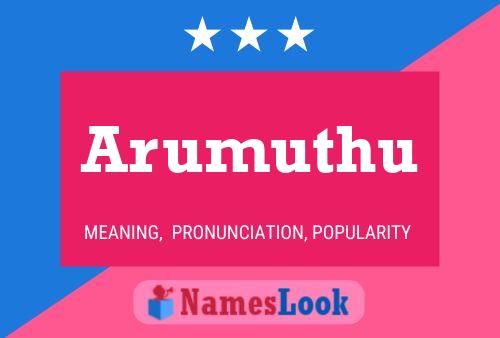 Arumuthu Name Poster