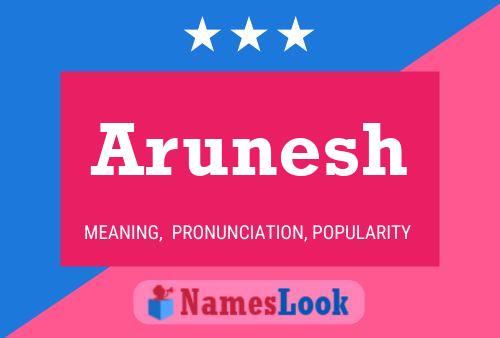 Arunesh Name Poster