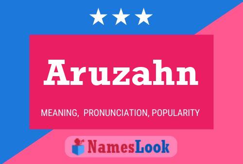 Aruzahn Name Poster