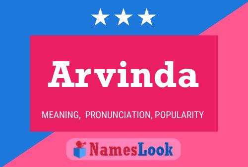 Arvinda Name Poster