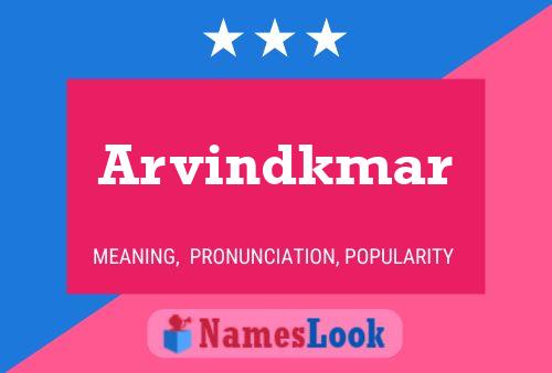 Arvindkmar Name Poster