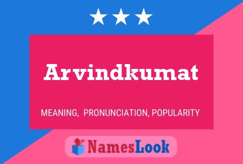 Arvindkumat Name Poster