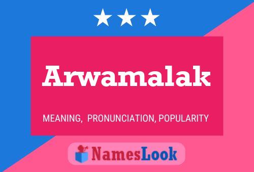 Arwamalak Name Poster