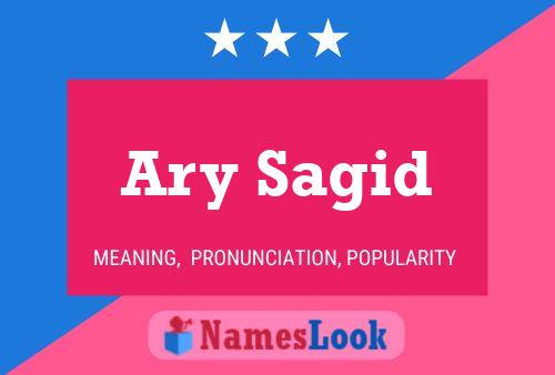 Ary Sagid Name Poster