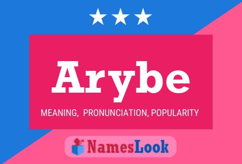 Arybe Name Poster