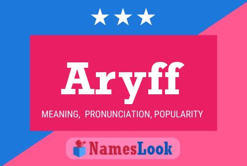 Aryff Name Poster