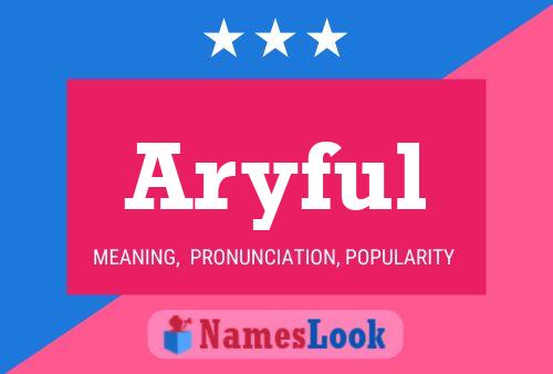 Aryful Name Poster