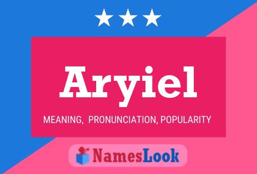 Aryiel Name Poster