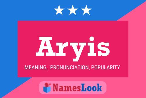 Aryis Name Poster