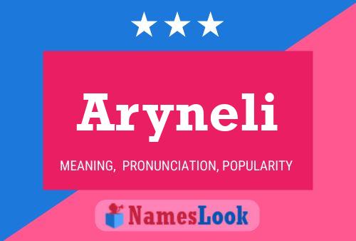 Aryneli Name Poster